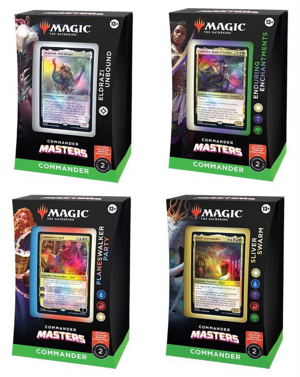 Magic the Gathering Commander Masters Commander Deck - Each Deck Randomly Selected