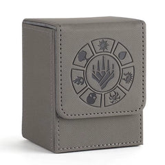 Card Deck Box, 110+ Storage MTG Deck Box with 50 Pcs Card Sleeve, Collectible Trading Card Cases for Magic Commander and More