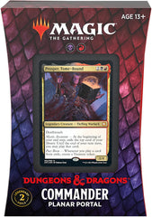 Magic: the Gathering Adventures in the Forgotten Realms Commander Deck Bundle – Includes 1 Draconic Rage + 1 Planar Portal + 1 Dungeons of Death + 1 Aura of Courage